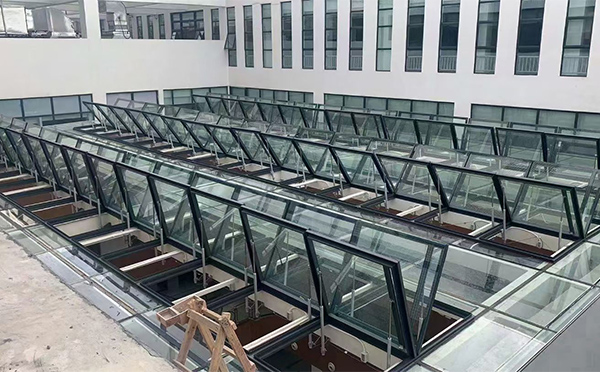 百安科技有限公司近期宕昌排烟窗项目案例分享