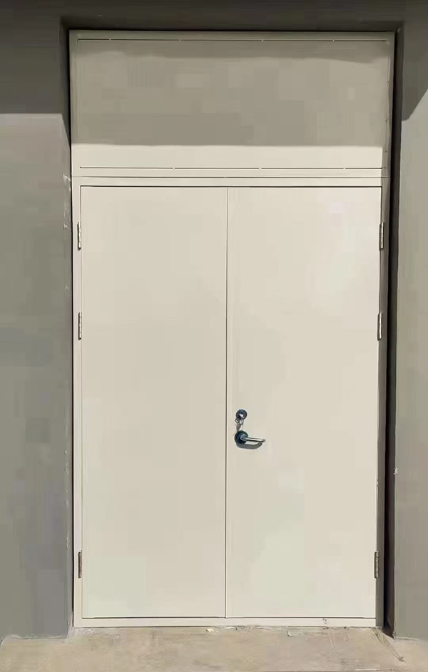 展览馆项目完成大跨度宕昌防火门安装