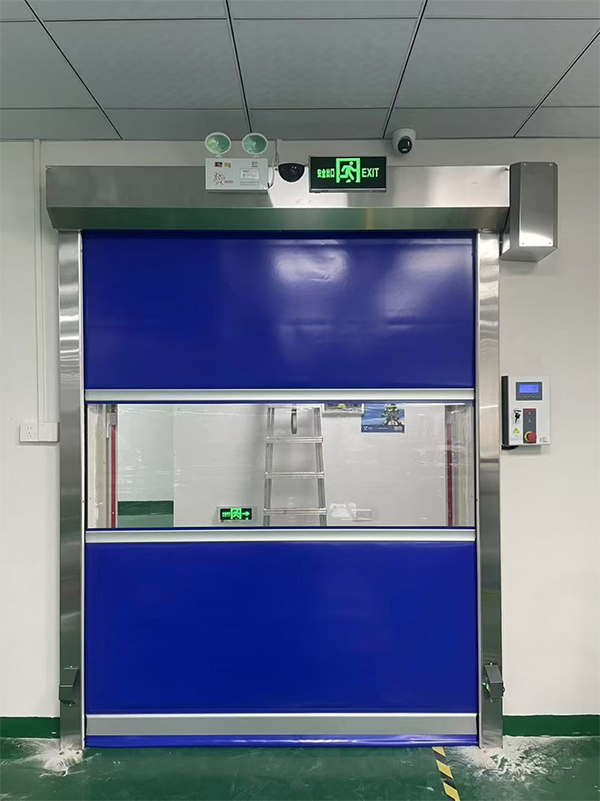 宕昌快速宕昌卷帘门在冷链物流仓储区的应用实践